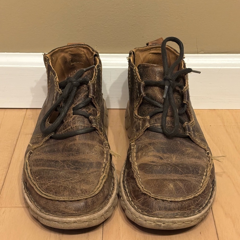 Tony Lama Vintage Brown Chukka Boots
